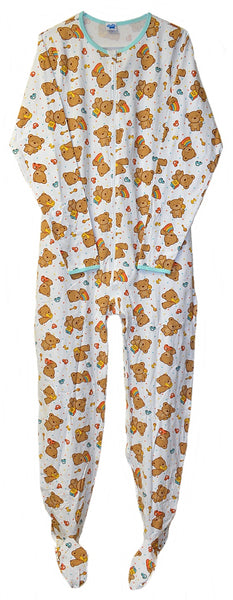 Footed Pajama - Playtime Bears
