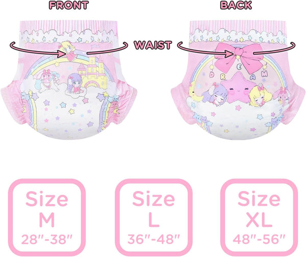 Disposable Diaper - LFB Littles in Dreamland - 2 Pk