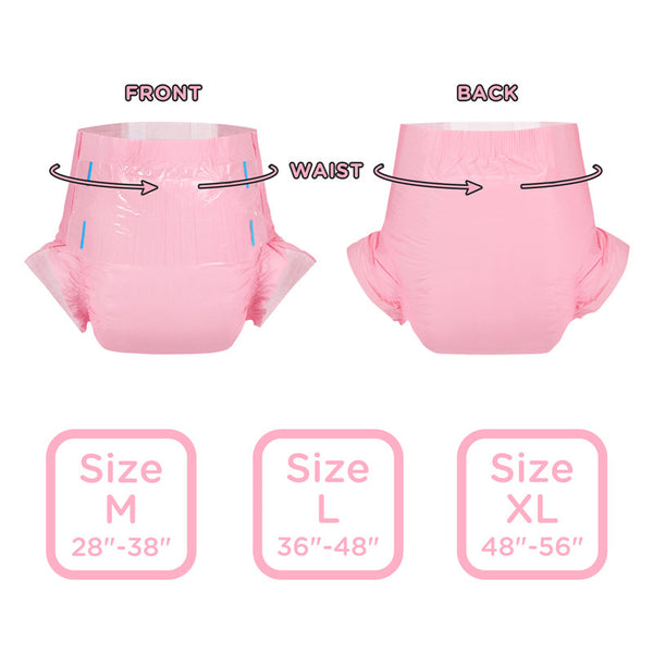 Disposable Diaper - LFB AB Dry Ultra Pink - 2 Pk