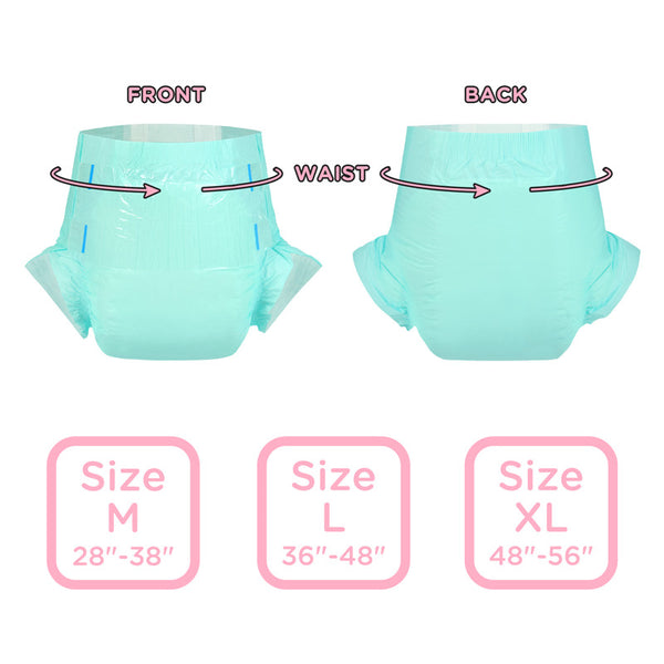 Disposable Diaper - LFB AB Dry Ultra Green - 2 Pk