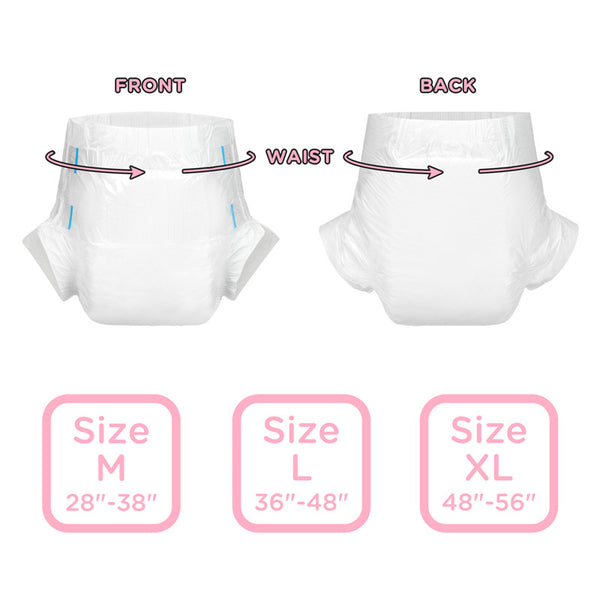 Disposable Diaper - LFB AB Dry Ultra White - 2 Pk