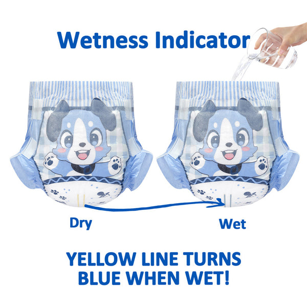 Disposable Diaper - LFB Little Blue Babyfur - 2