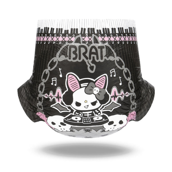 Disposable Diaper - LFB Goth Brat - 2 Pk