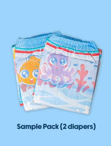 Disposable Diaper - Kiddo Sea Friends - 2