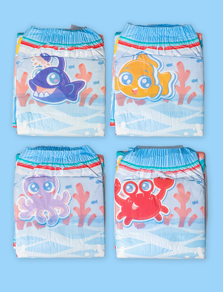Disposable Diaper - Kiddo Sea Friends - 2