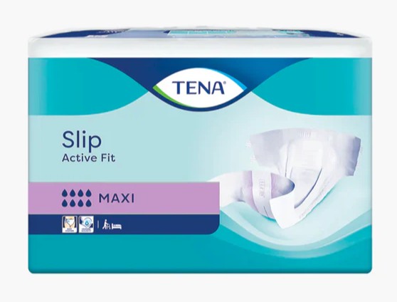 Disposable Diaper - Tena Slip Maxi Active Fit Plastic - 2