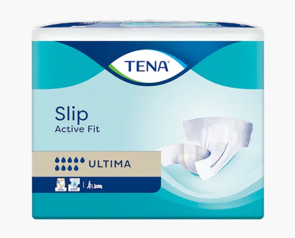 Disposable Diaper - Tena Slip Ultima Active Fit Plastic - 2