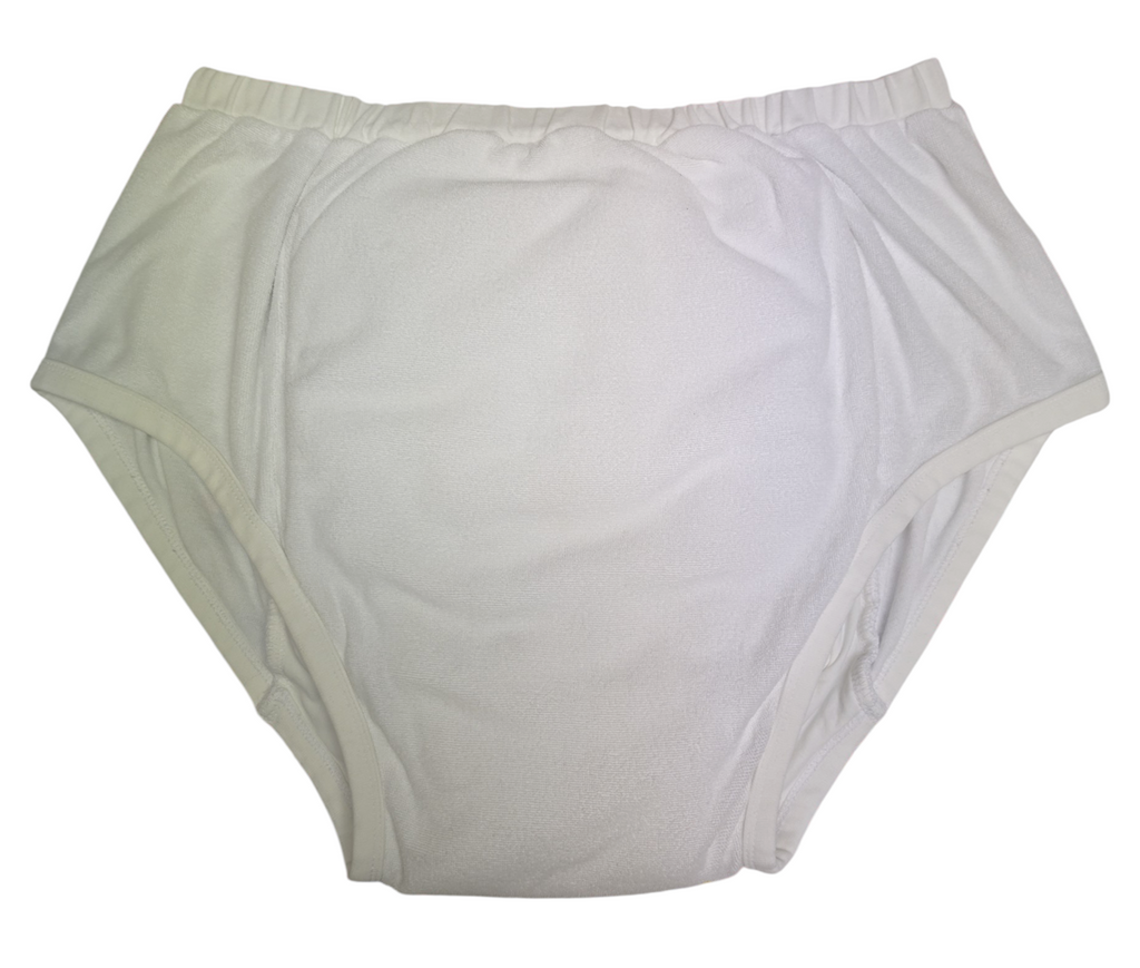Training Pant - White Terry Cloth