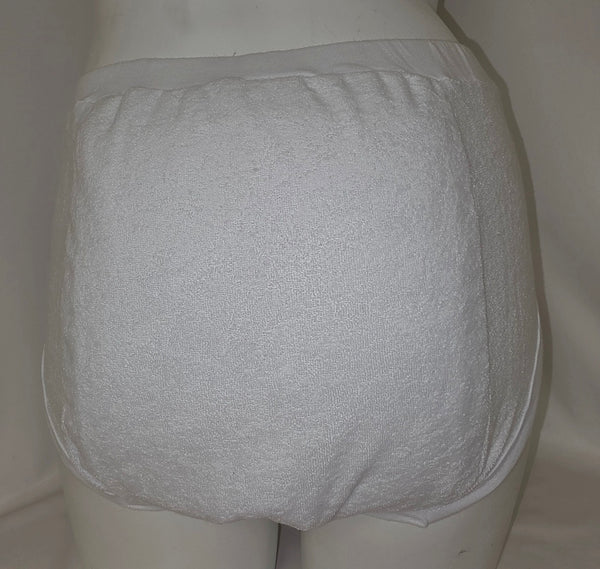 Training Pant - White Terry Cloth