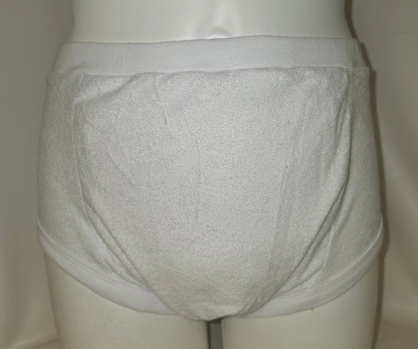 Training Pant - White Terry Cloth
