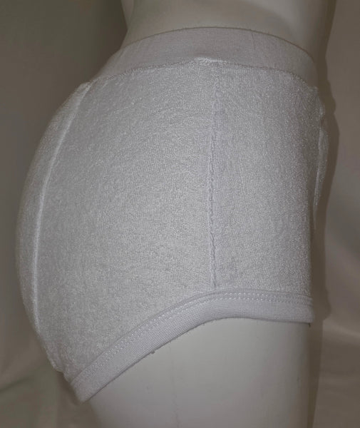 Training Pant - White Terry Cloth