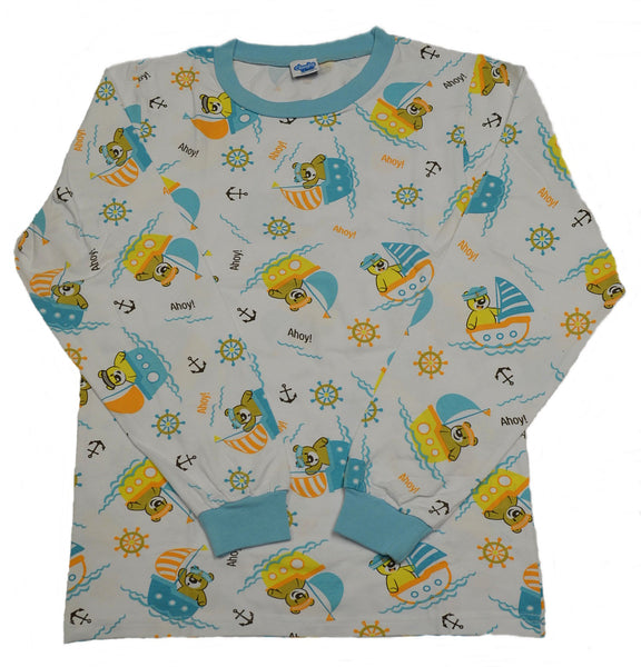 2 Pc Pajama Set - Ahoy Bear