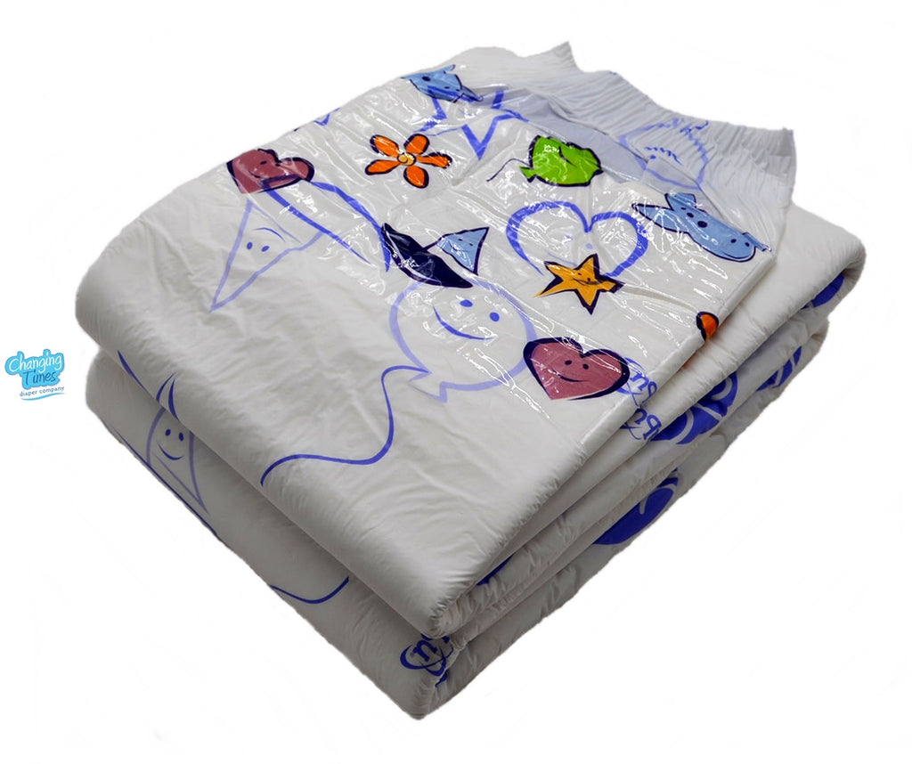 Disposable Diaper - ABU Cushies Plastic Backed - 2
