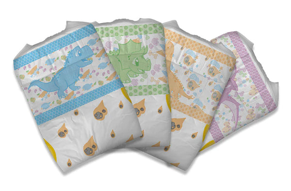 Disposable Diaper - Tykables Little Rawrs - 2