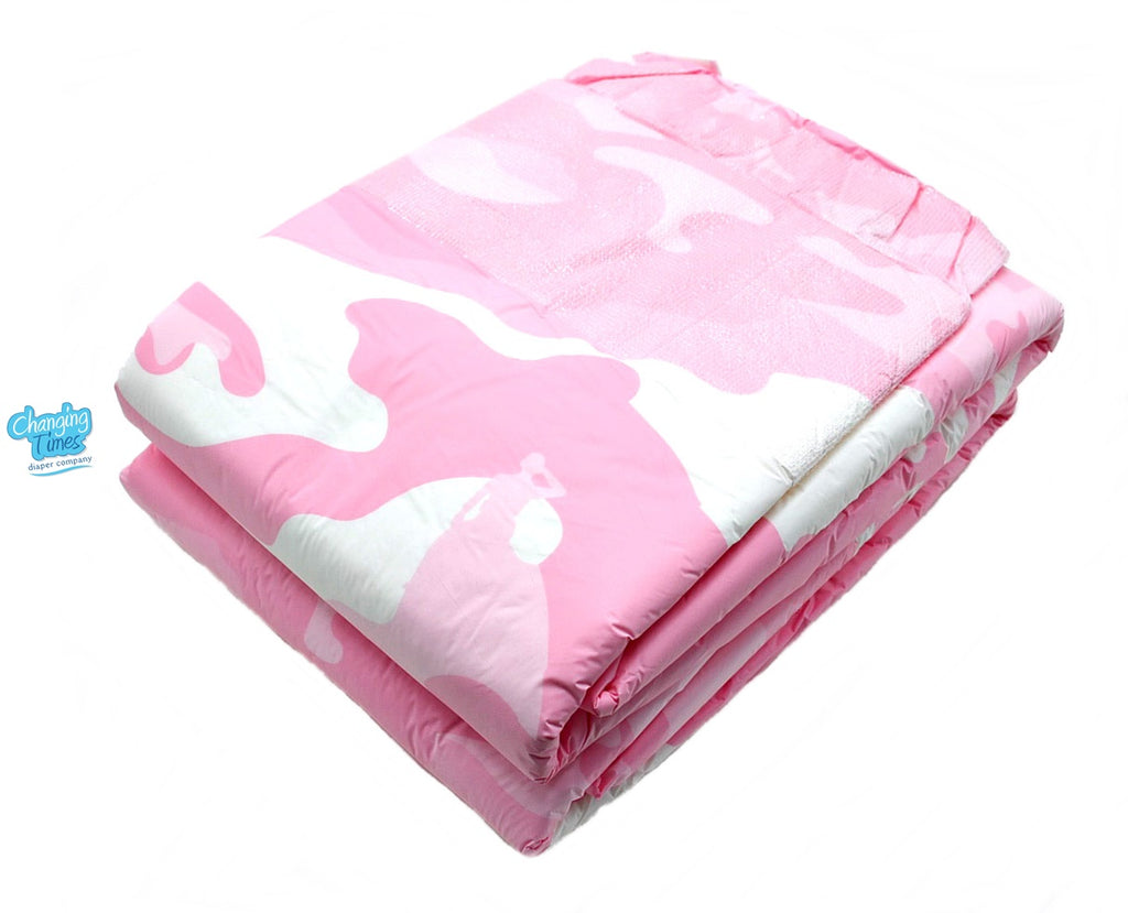 Disposable Diaper - Tykables Pink Cammies - 2