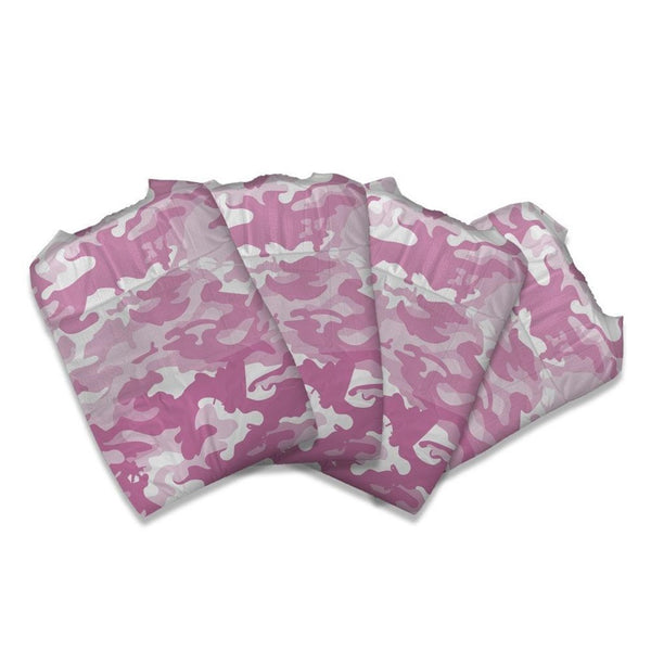 Disposable Diaper - Tykables Pink Cammies - 2