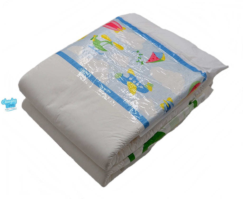 Disposable Diaper - ABU Pre-School Plastic Backed - 2 - X-Large