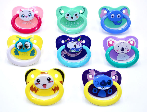 Adult Print Pacifiers - Size 6